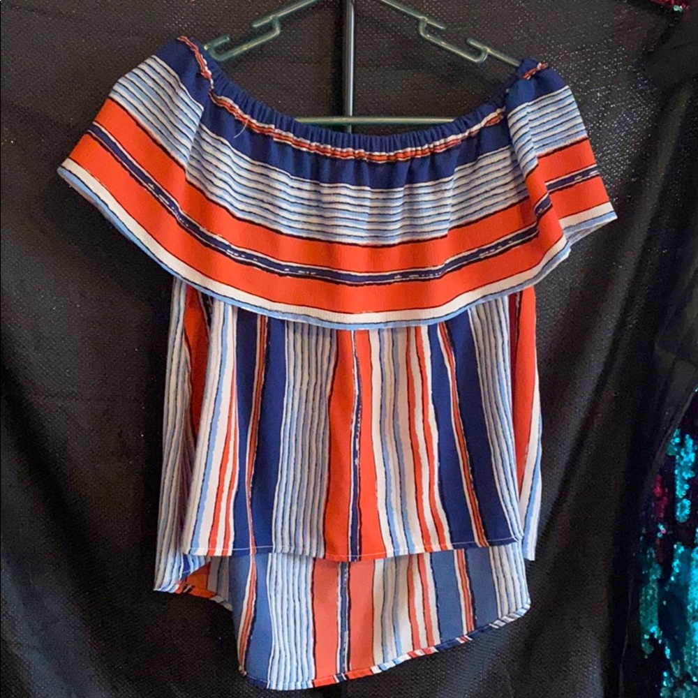 Off Shoulder Blouse wore it once